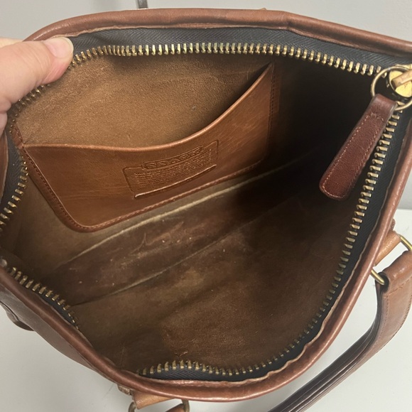 Coach Vintage Compact Slim Satchel 9425 Made In New York - Picture 3 of 6